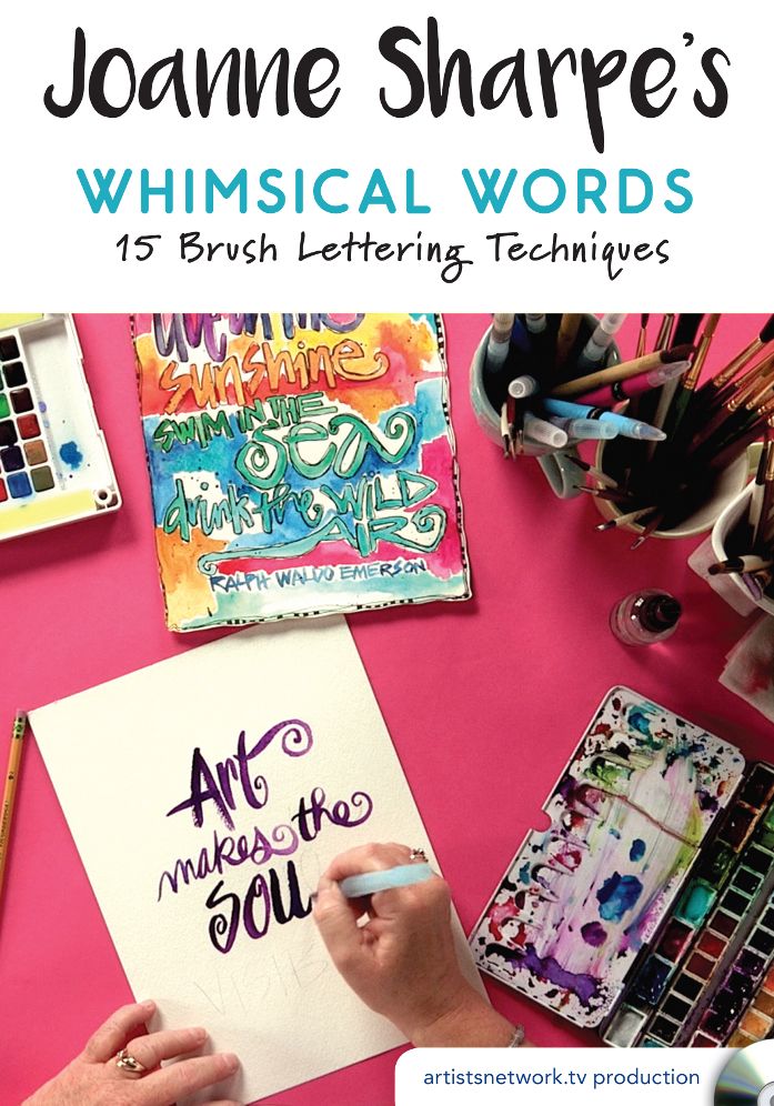Joanne Sharpe's Whimsical Words: 15 Brush Lettering Techniques