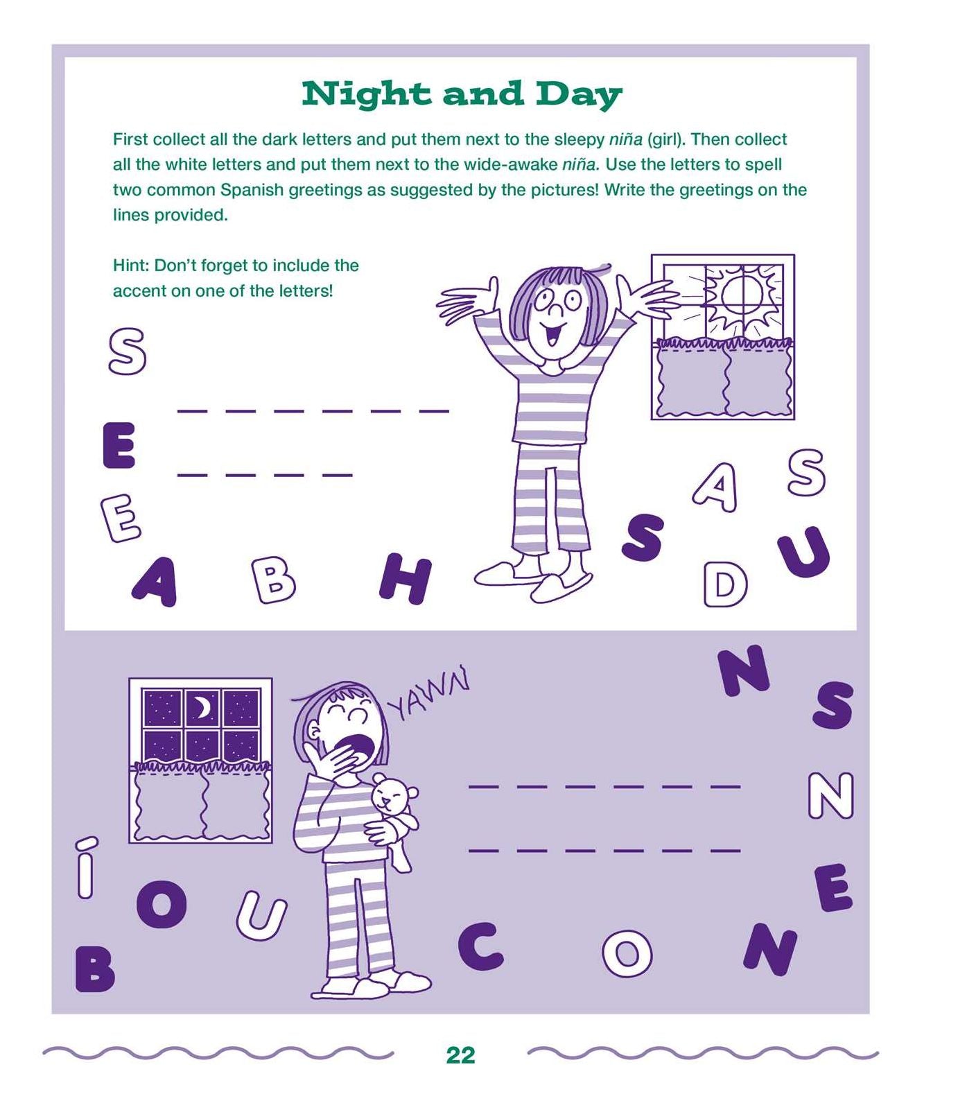 The Everything Kids' Learning Spanish Book: Exercises and Puzzles to Help You Learn Espanol