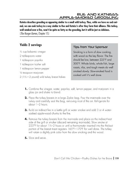 The Unofficial Hunger Games Cookbook: From Lamb Stew to "Groosling" - More than 150 Recipes Inspired by The Hunger Games Trilogy