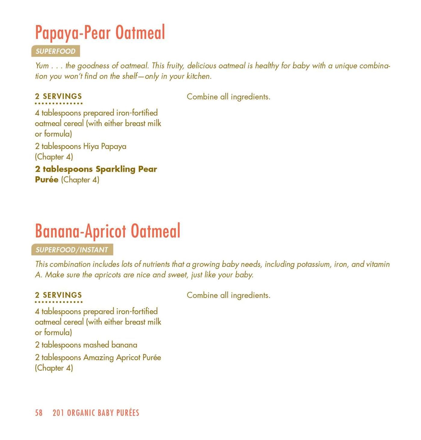 201 Organic Baby Purees: The Freshest, Most Wholesome Food Your Baby Can Eat!
