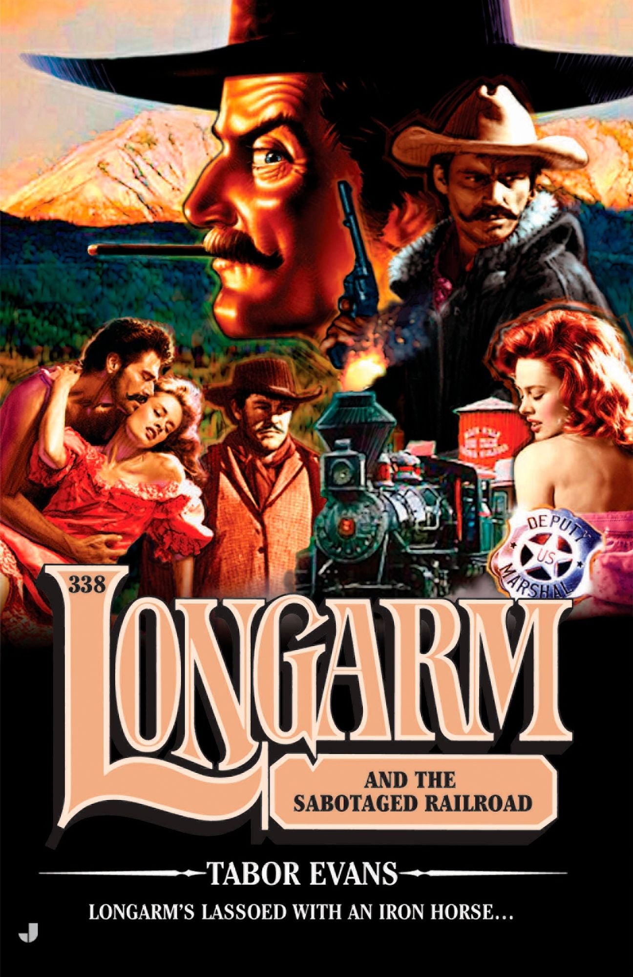 Longarm and the Sabotaged Railroad (Longarm Series #338)