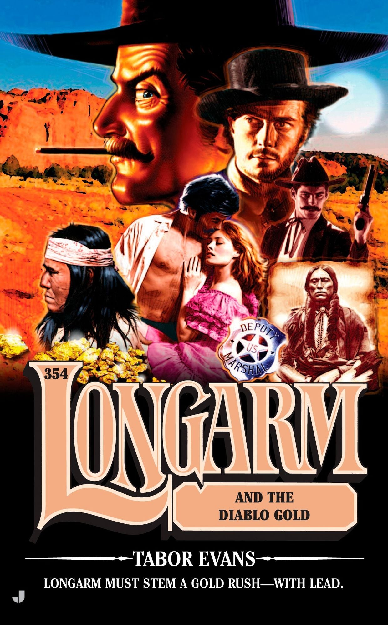 Longarm and the Diablo Gold (Longarm Series #354)