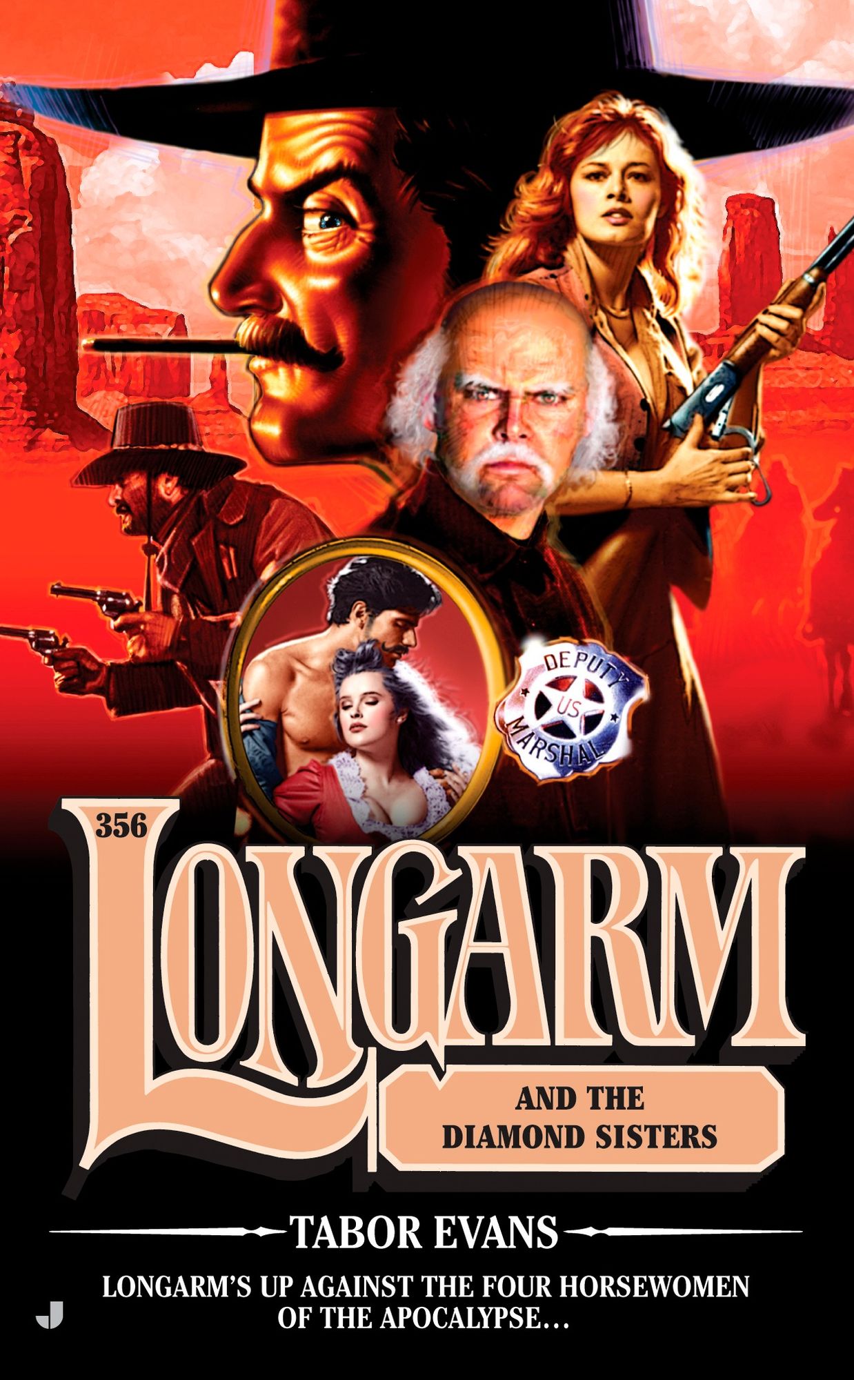 Longarm and the Diamond Sisters (Longarm Series #356)