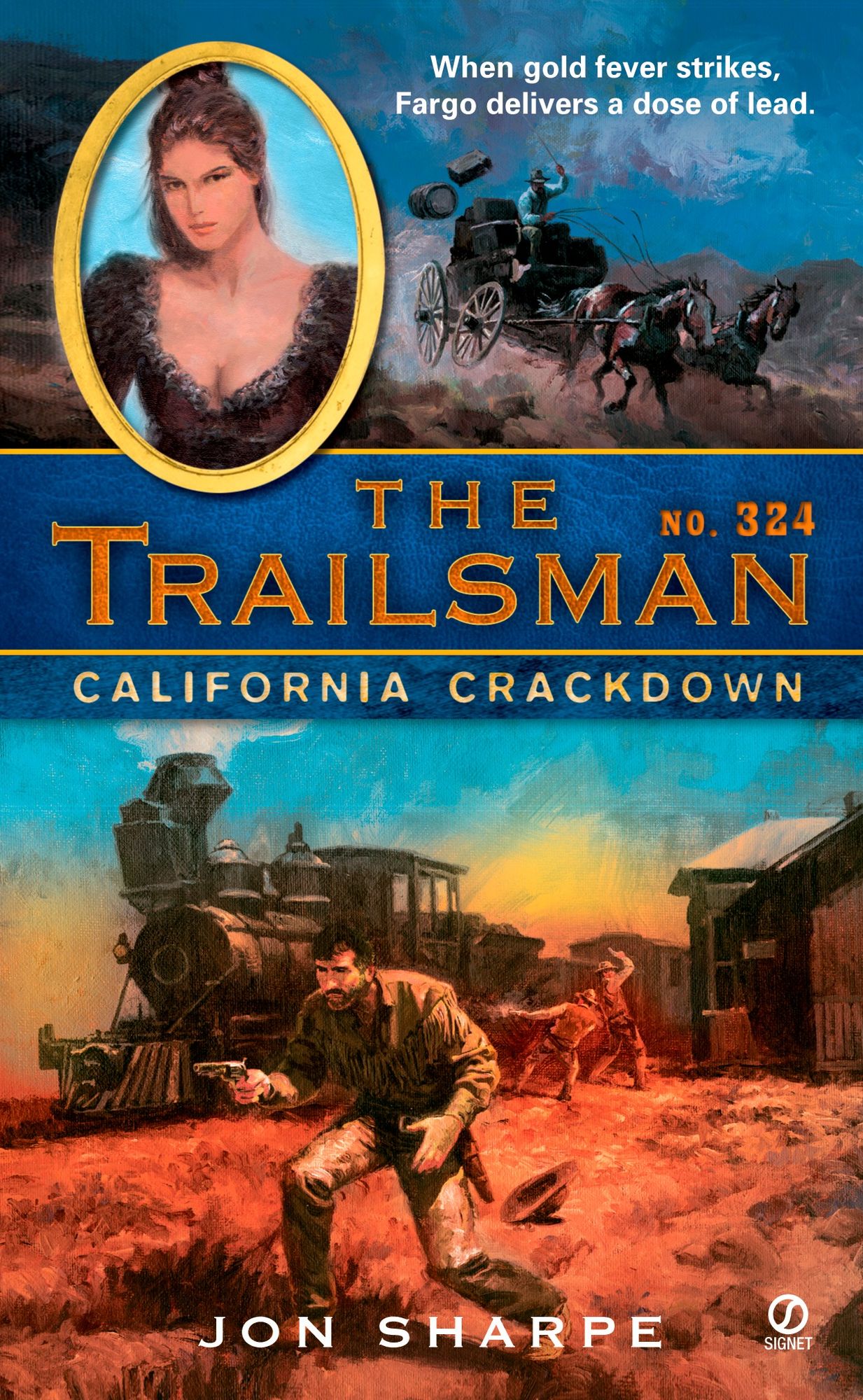 California Crackdown (Trailsman Series #324)