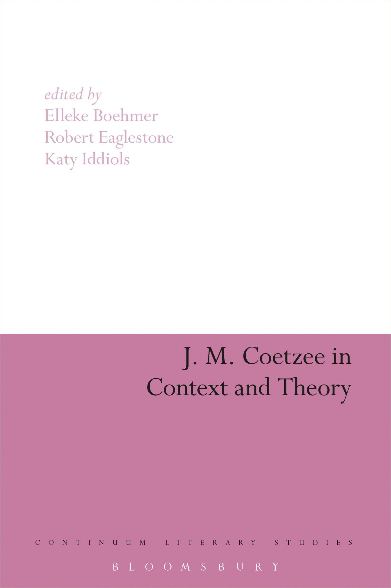 J. M. Coetzee in Context and Theory