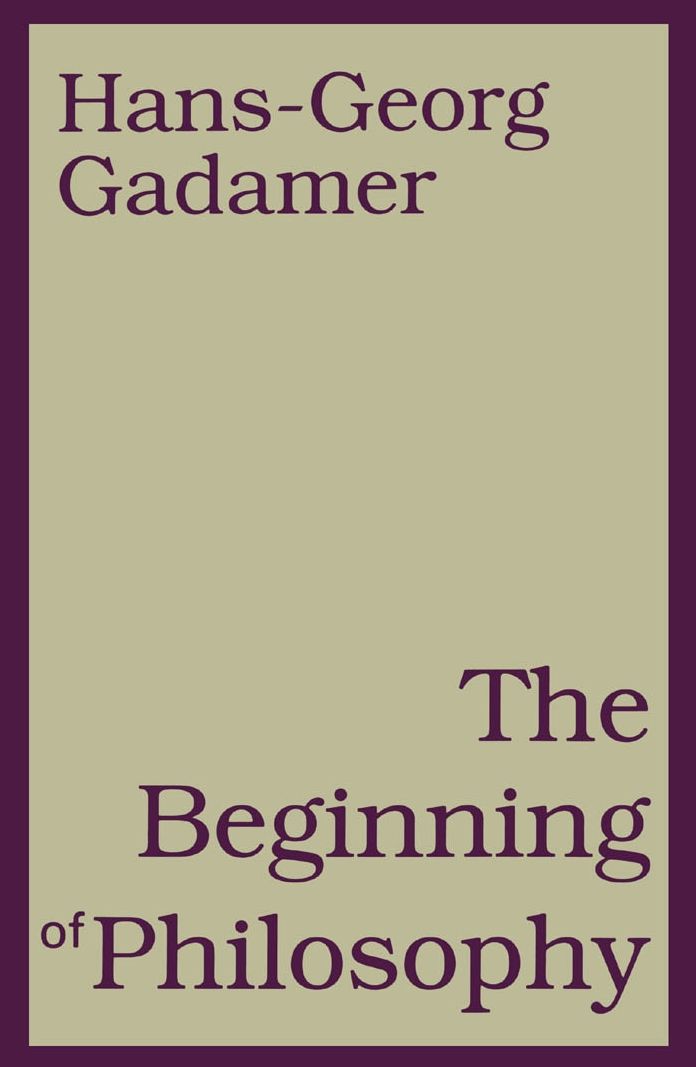 Beginning of Philosophy