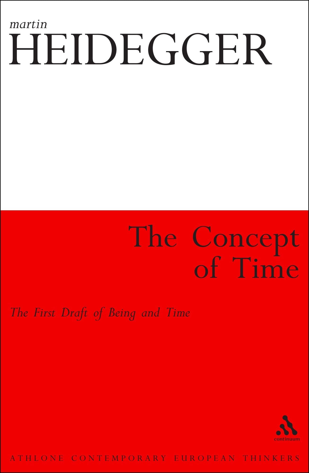The Concept of Time: The First Draft of Being and Time