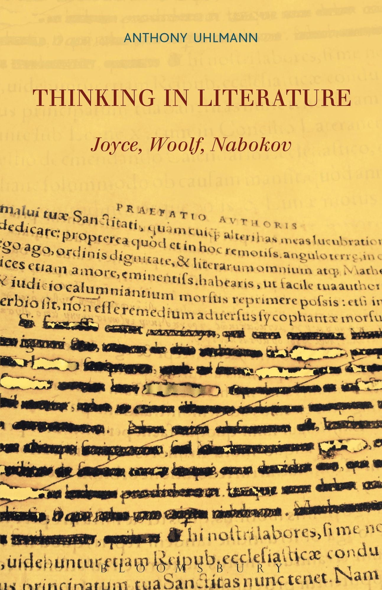 Thinking in Literature: Joyce, Woolf, Nabokov