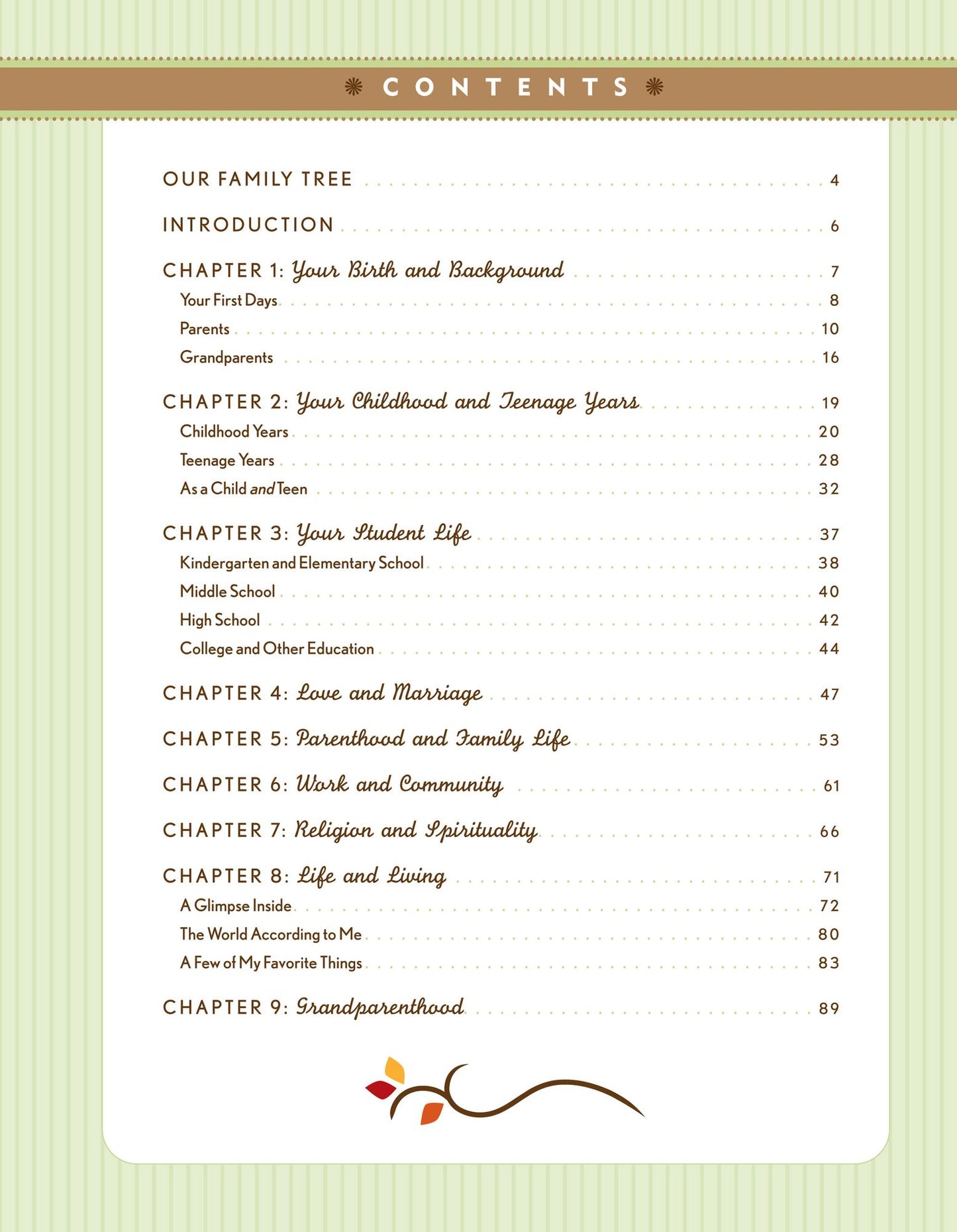 Memories for My Grandchild: A Keepsake to Remember