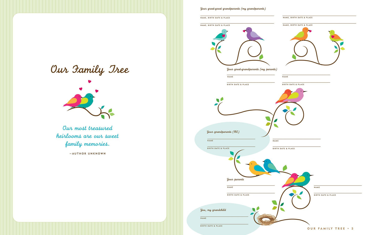 Memories for My Grandchild: A Keepsake to Remember