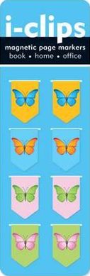 Butterflies i-Clips Magnetic Bookmarks
