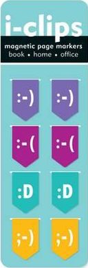 Emoticons i-Clips Magnetic Bookmarks