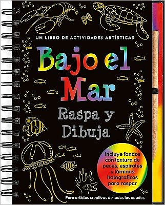 Bajo el mar raspa y dibuja