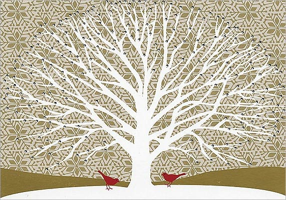 TREE OF LIFE CHRISTMAS BOXED CARD