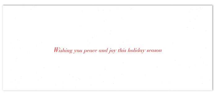 Peace on Earth Maine Xmas