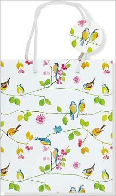 Watercolor Birds Gift Bag