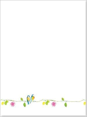 Watercolor Birds Boxed Stationery