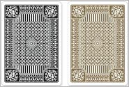Black and Gold Premium Plastic Playing Cards, Set of 2, Standard Index (Poker Size)