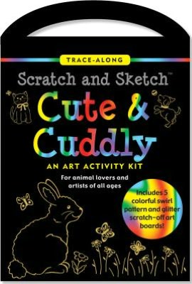 Cute & Cuddly Trace-Along Scratch & Sketch Kit