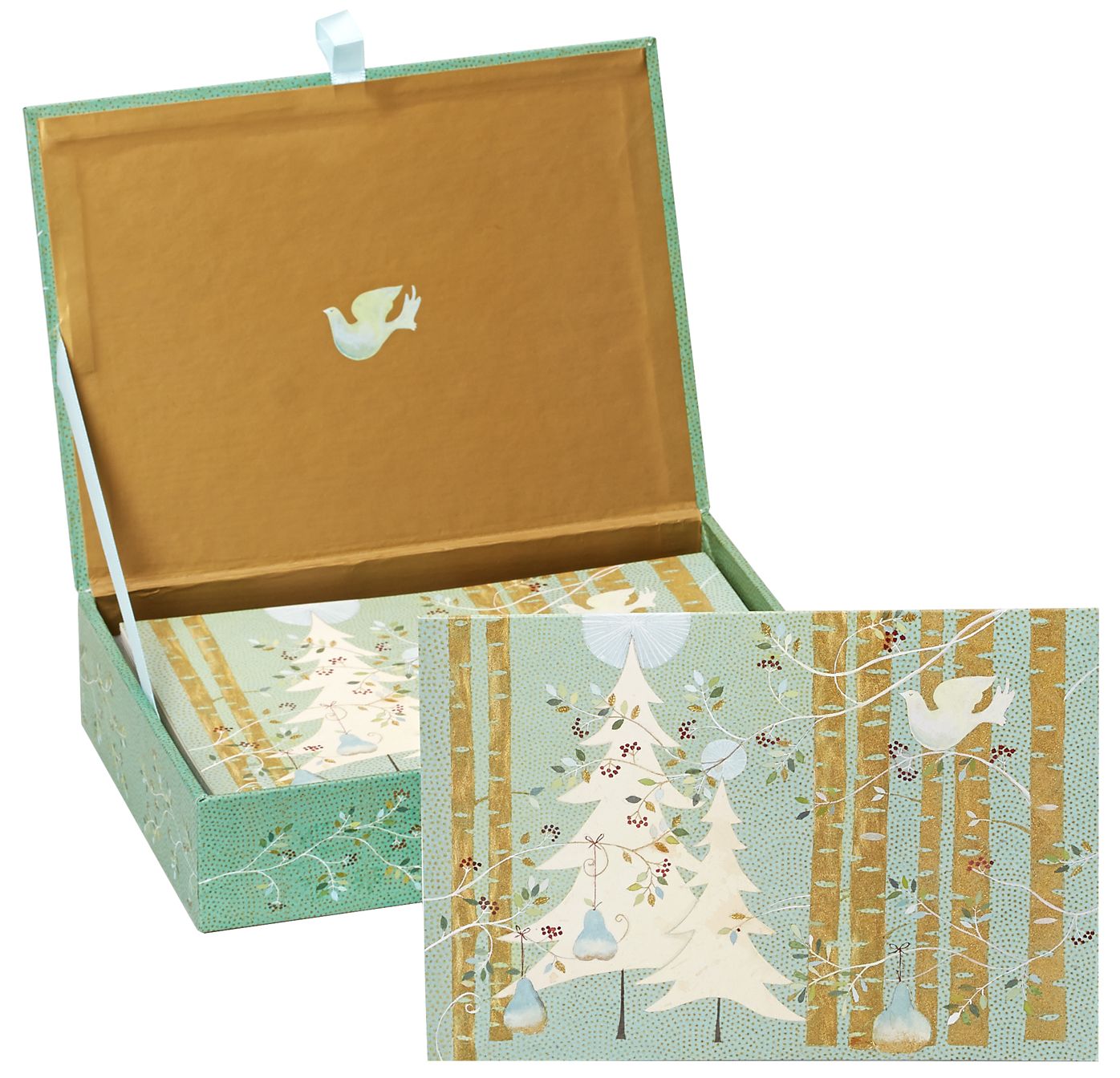 Pines and Birches Christmas Boxed Cards