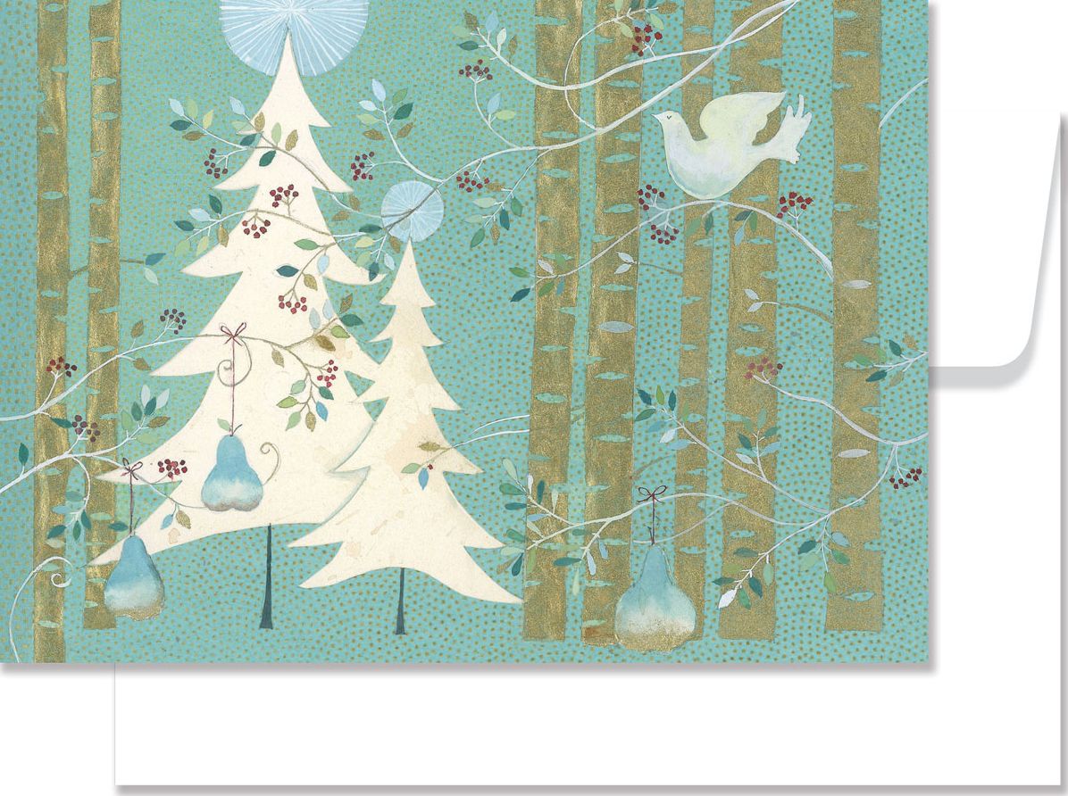 Pines and Birches Christmas Boxed Cards
