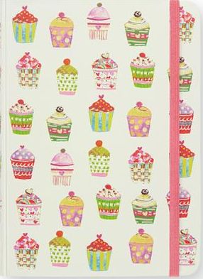 Cupcakes Cream Bound Lined Journal 5 x 7