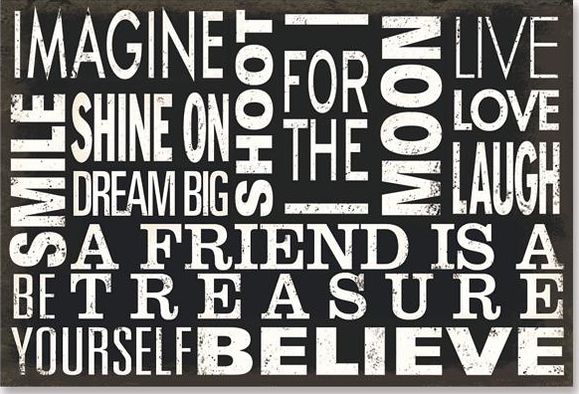 Subway Art Believe Note Card Set of 14