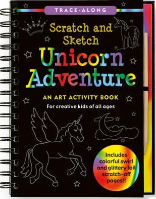 Unicorn Adventure Scratch & Sketch (Trace-Along)