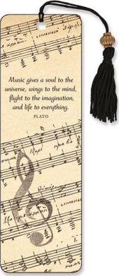 Music Beaded Bookmark