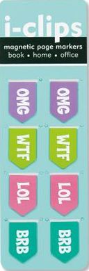 Texting Iclip Magnetic Page Markers