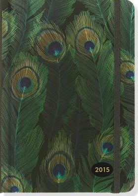 Feathers Weekly Planner 2015 Calendar