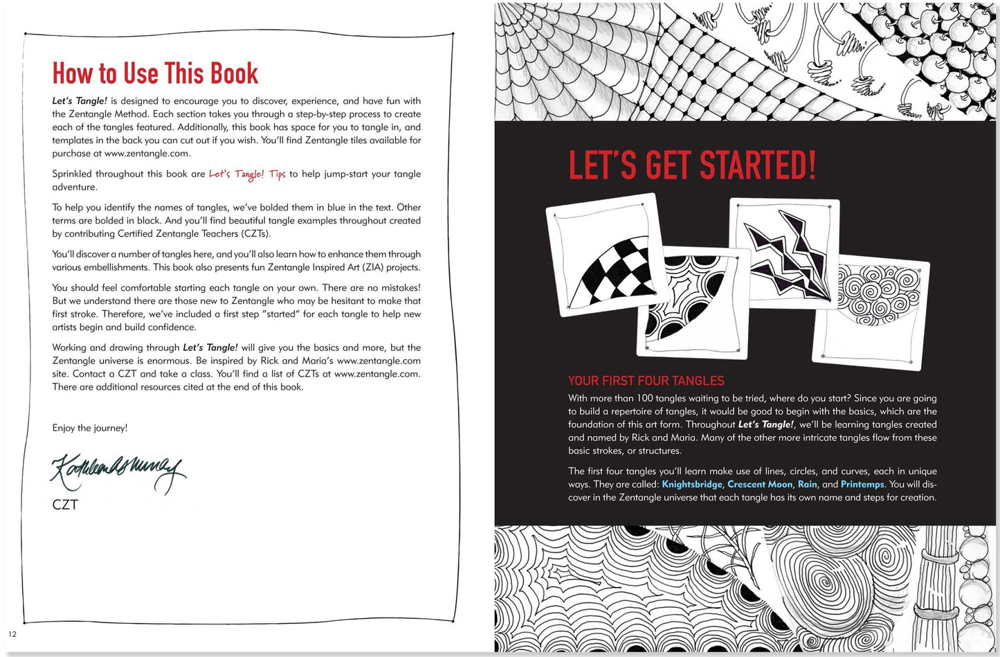 Let's Tangle! The Art of Zentangle