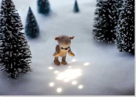Starlight Snowflake Christmas Boxed Card