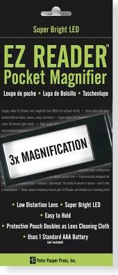 EZ Reader Lighted Pocket Magnifier