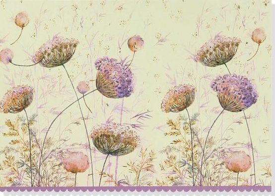Pink Wildflowers Boxed Note Cards S/14