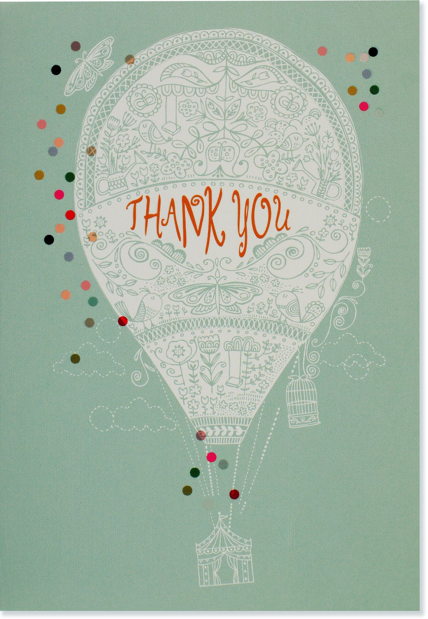 Up, Up, and Away Thank You Notes S/14