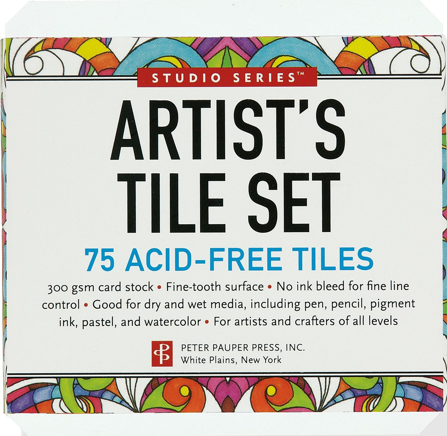 Studio Series Artist's Tile Set: White