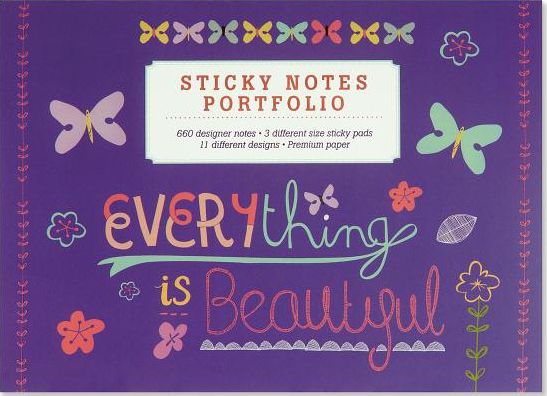 Everything is Beautiful Sticky Notes Portfolio