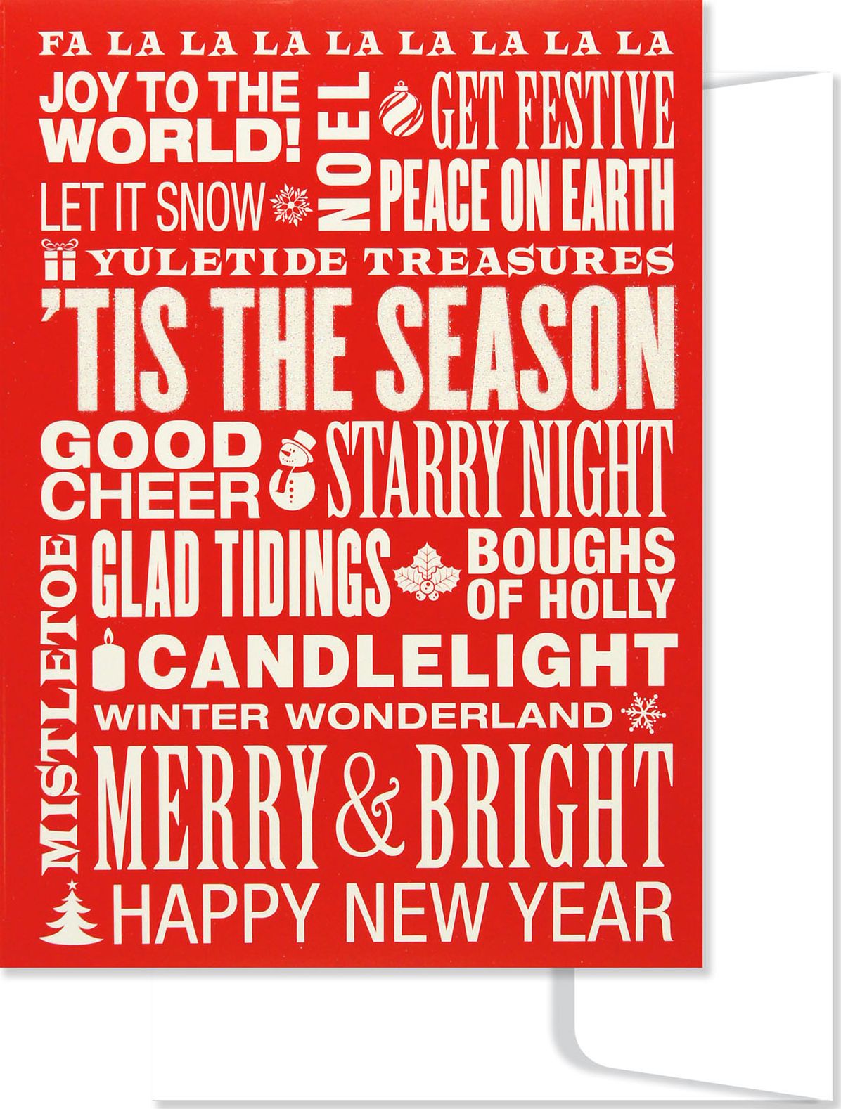 Subway Art Tis' the Season Christmas Boxed Cards