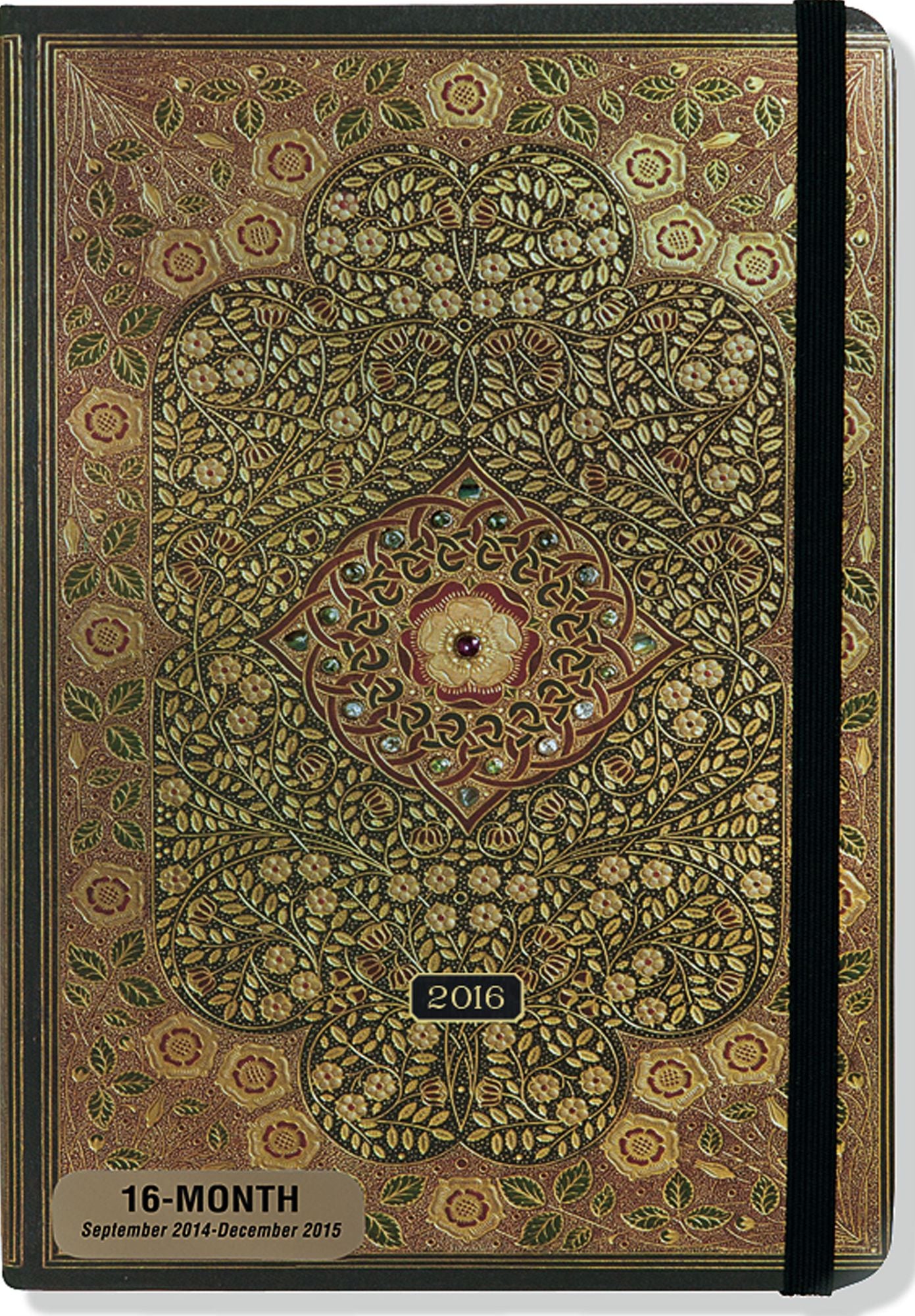 Jeweled Filigree Weekly Planner 2016