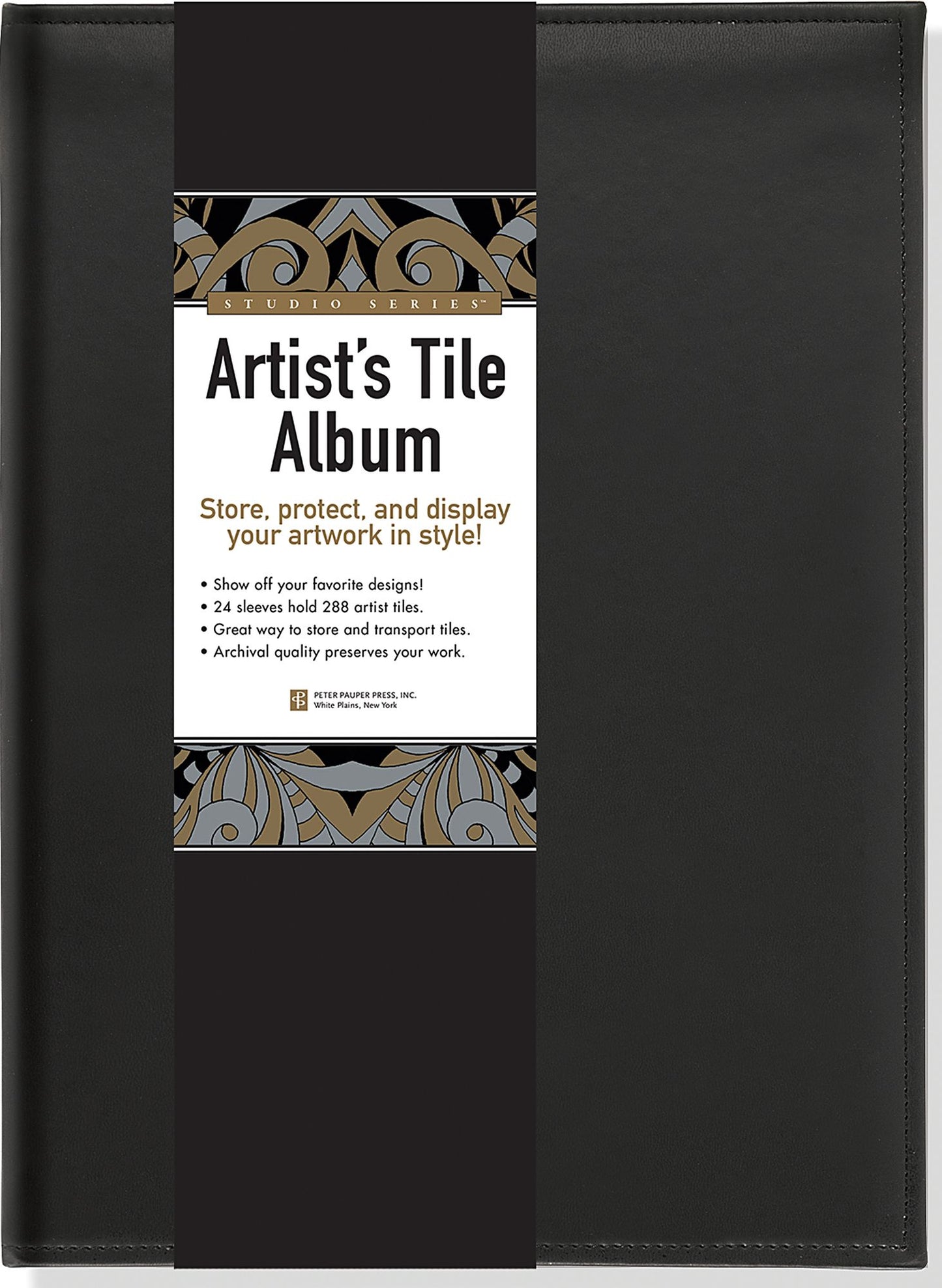 Studio Series Artist's Tile Album: Store, Protect, and Display Your Artwork in Style!