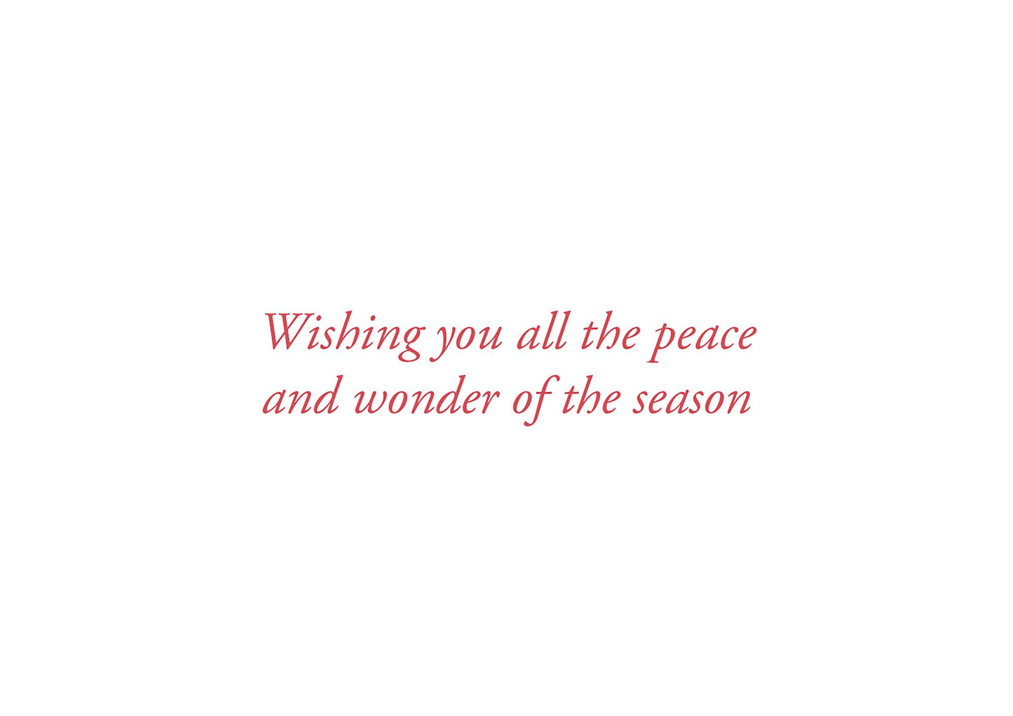 Dove Of Peace Christmas Boxed Card
