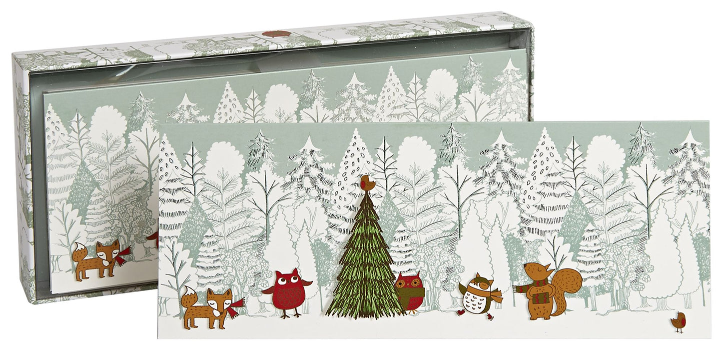Woodland Friends Boxed Card