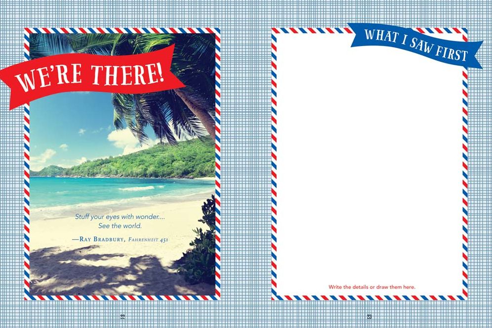 Kids Travel Journal 6" x 8"