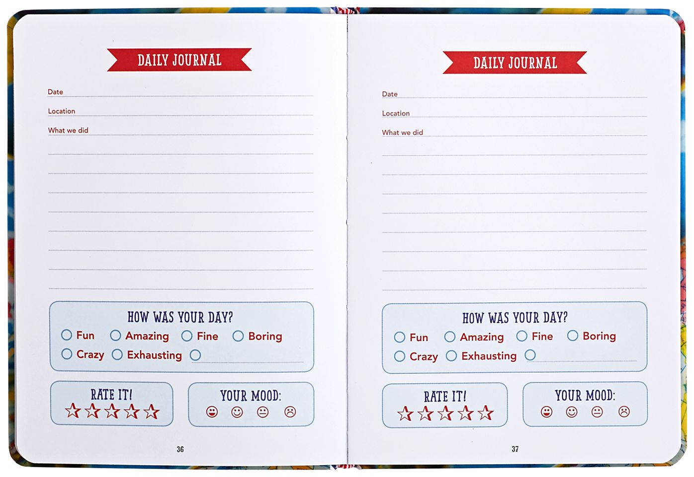 Kids Travel Journal 6" x 8"