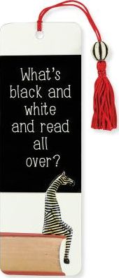 What's Black and White Bookmark