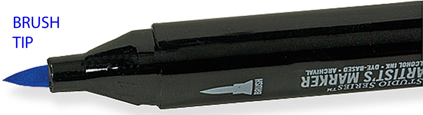 Studio Series Dual-Tip Artist's Markers - Set of 24