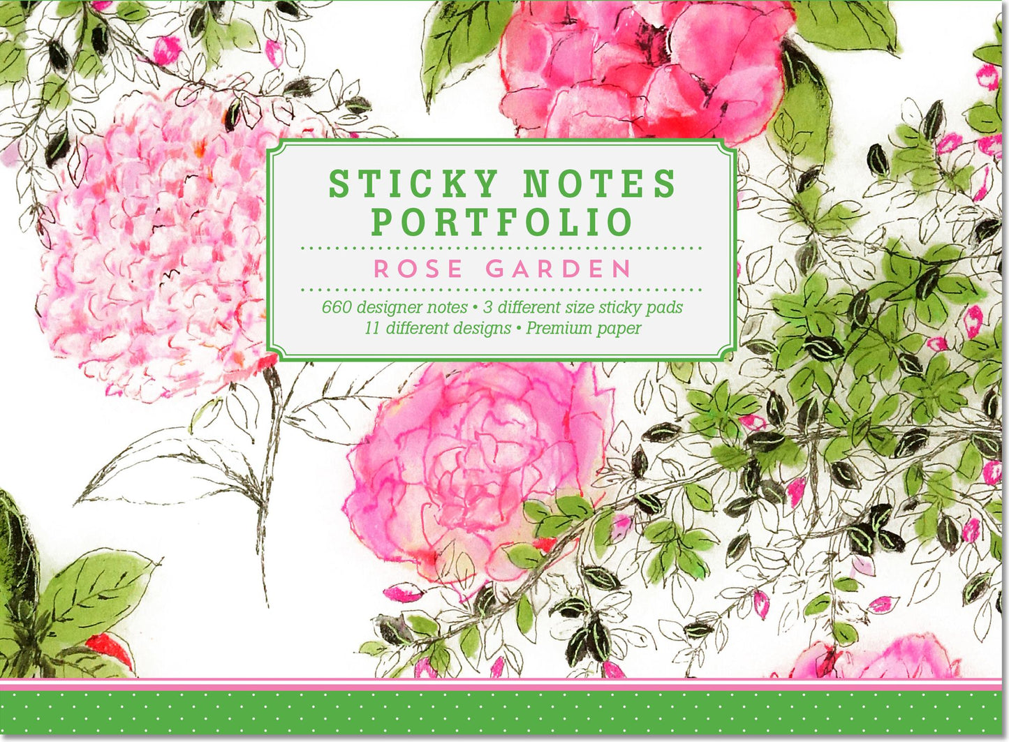 Rose Garden Sticky Notes (660 Notes)