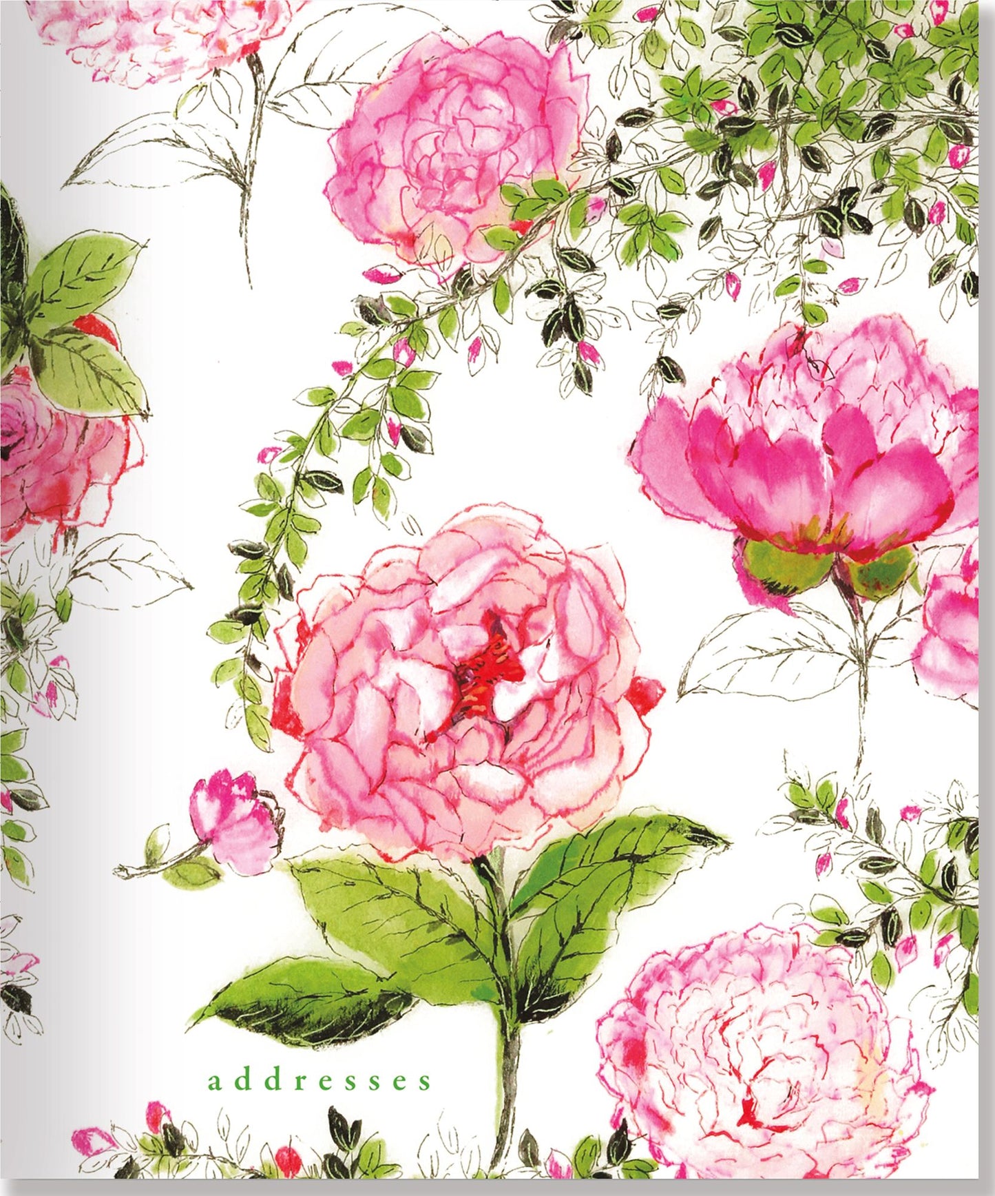 LG ADDRESS BOOK ROSE GARDEN