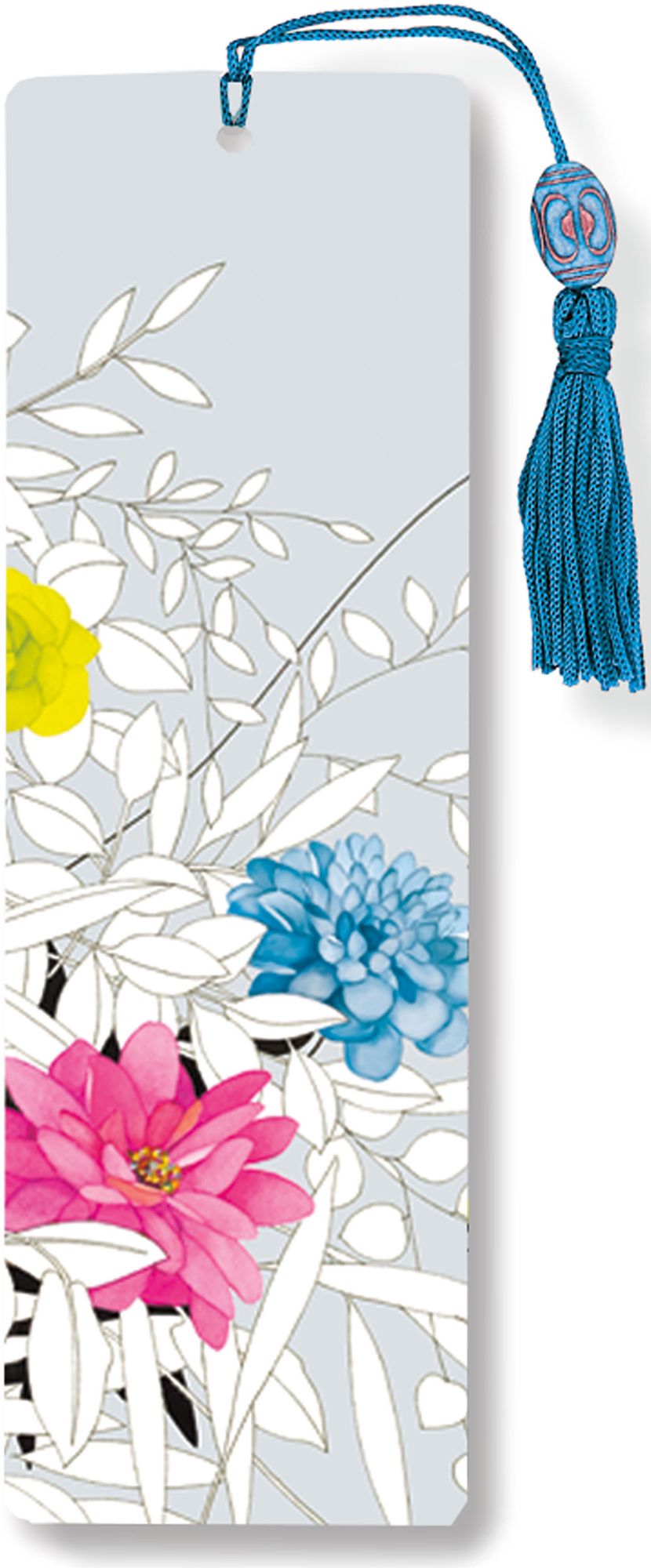 Modern Floral Bookmark